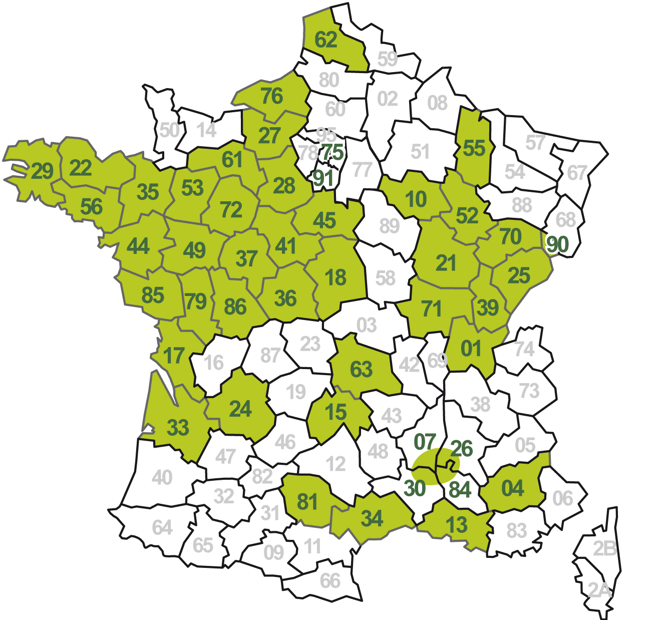 Carte des abonn&eacute;es